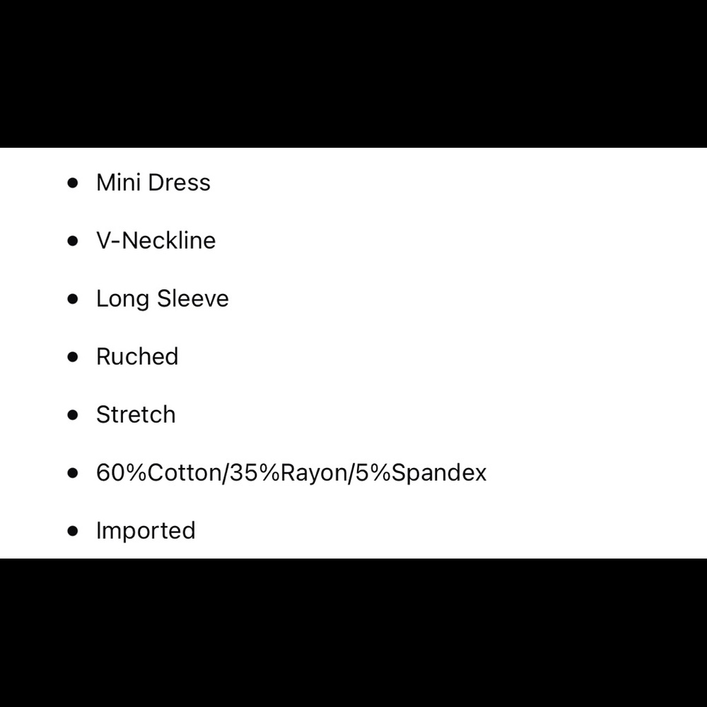 😱NEW! (Small) Ruched Mini Dress (FASHIONNOVA) - Picture 4 of 5